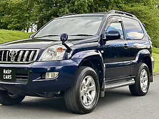Used 2009 Toyota Land Cruiser Rz Prado Blue - Interior and Exterior details 11