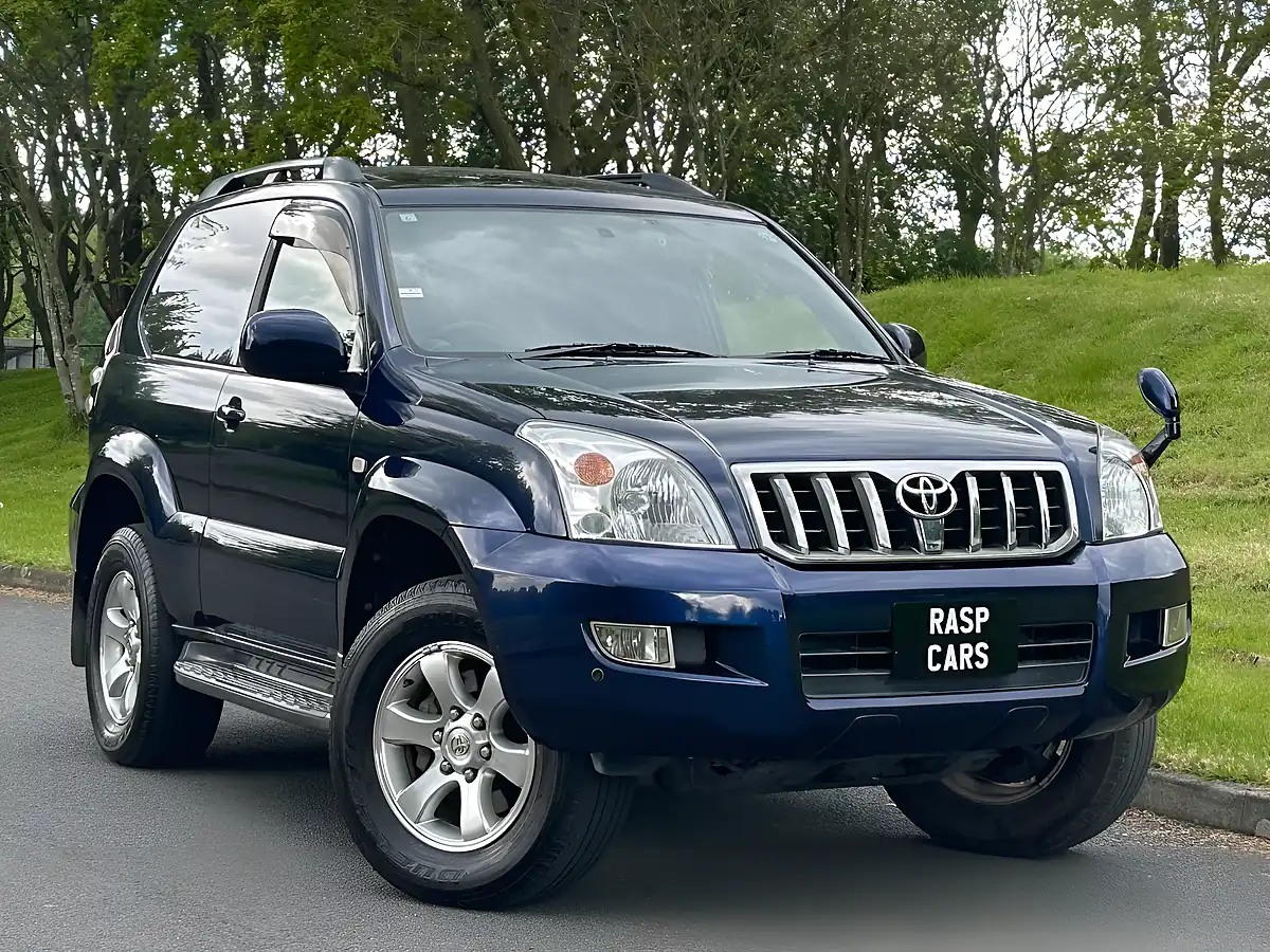 Used 2009 Toyota Land Cruiser Rz Prado Blue - Interior and Exterior details 2