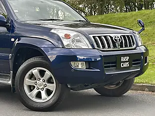 Used 2009 Toyota Land Cruiser Rz Prado Blue - Interior and Exterior details 3
