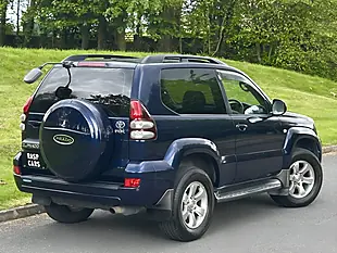 Used 2009 Toyota Land Cruiser Rz Prado Blue - Interior and Exterior details 9