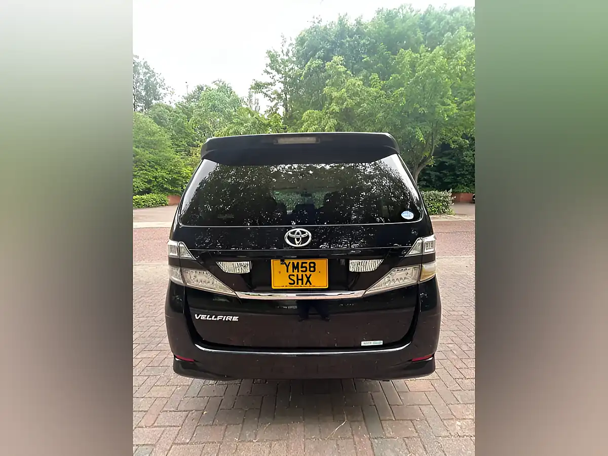Used 2009 Toyota Vellfire Black - Interior and Exterior details 6