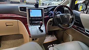 Used 2009 Toyota Vellfire Ultra Luxury Pack 4wd Recliner Seats White - Interior and Exterior details 4