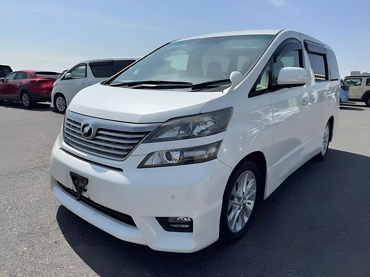 Used 2009 Toyota Vellfire Z (7 Seater) White - Interior and Exterior details 4