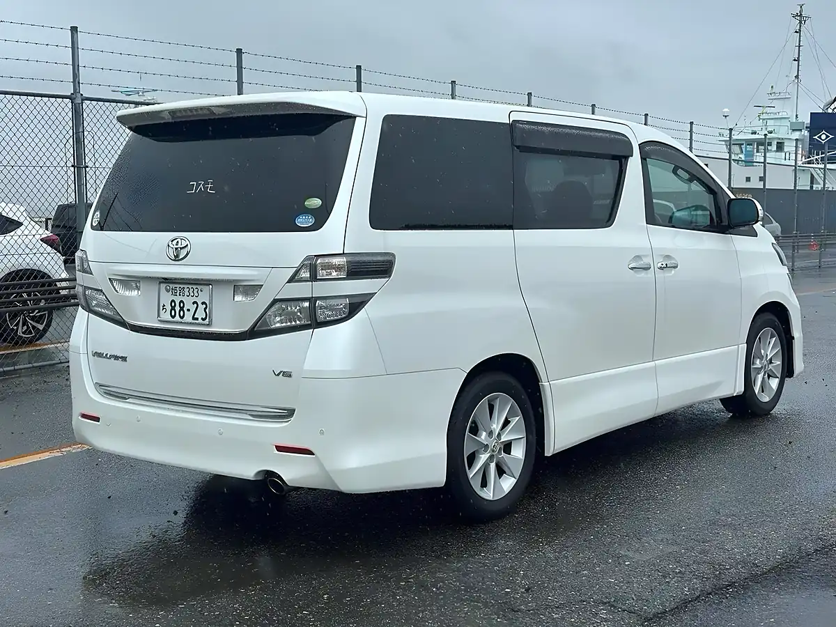 Used 2009 Toyota Vellfire Z (7 Seater) White Pearl Mica Metallic - Interior and Exterior details 2