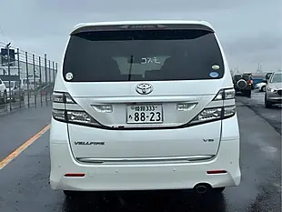 Used 2009 Toyota Vellfire Z (7 Seater) White Pearl Mica Metallic - Interior and Exterior details 7