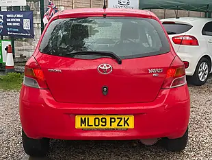 Used 2009 Toyota Yaris Tr Red - Interior and Exterior details 7