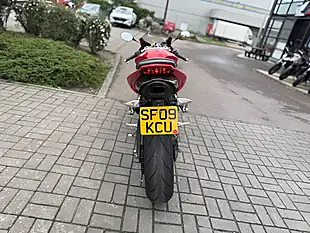 Used 2009 Triumph Daytona Red - Interior and Exterior details 8