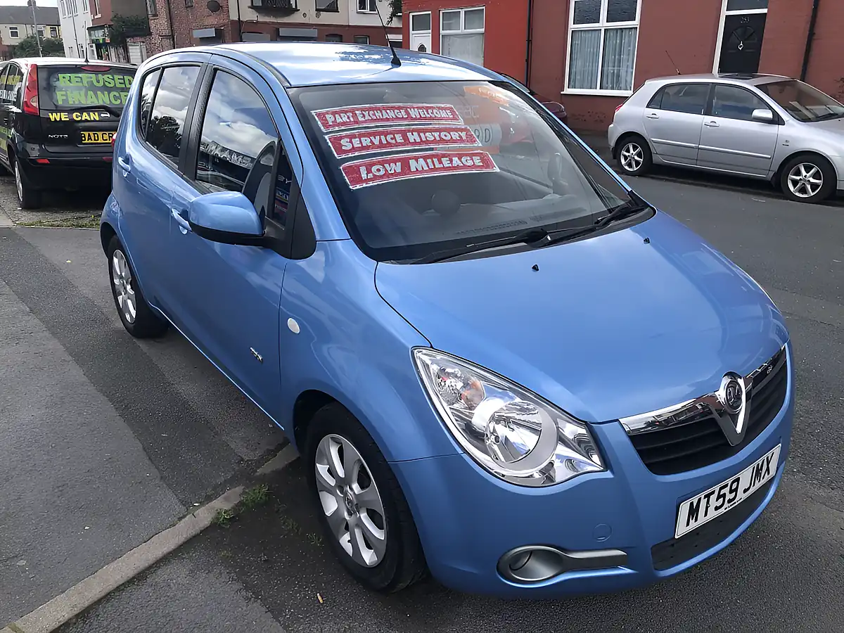 Used 2009 Vauxhall Agila Design Blue - Interior and Exterior details 2