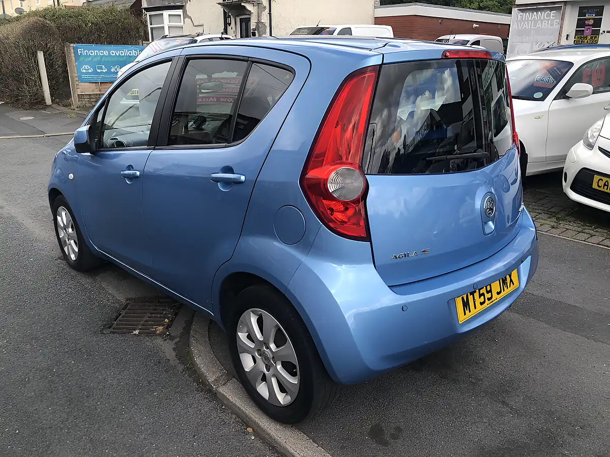 Used 2009 Vauxhall Agila Design Blue - Interior and Exterior details 3