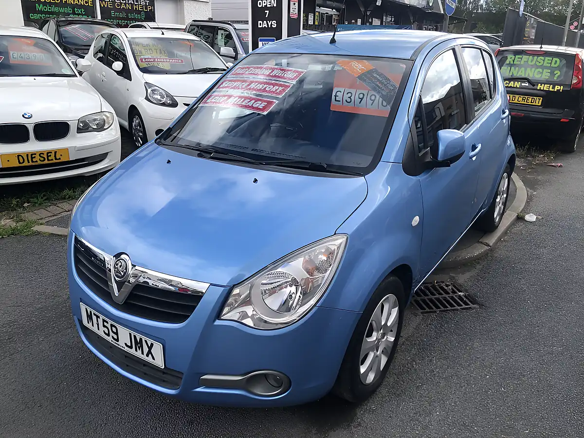 Used 2009 Vauxhall Agila Design Blue - Interior and Exterior details 4