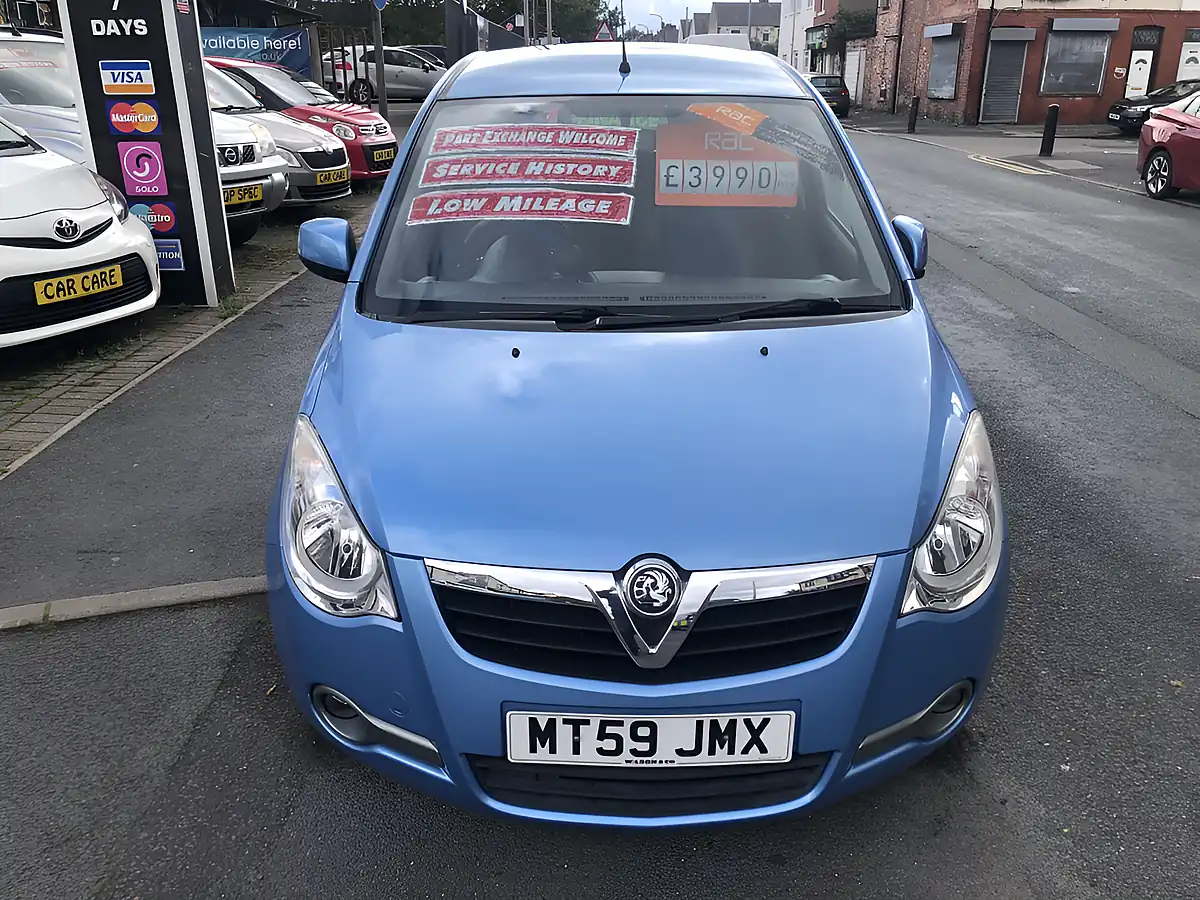 Used 2009 Vauxhall Agila Design Blue - Interior and Exterior details 6