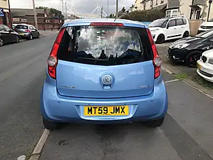 Used 2009 Vauxhall Agila Design Blue - Interior and Exterior details 7