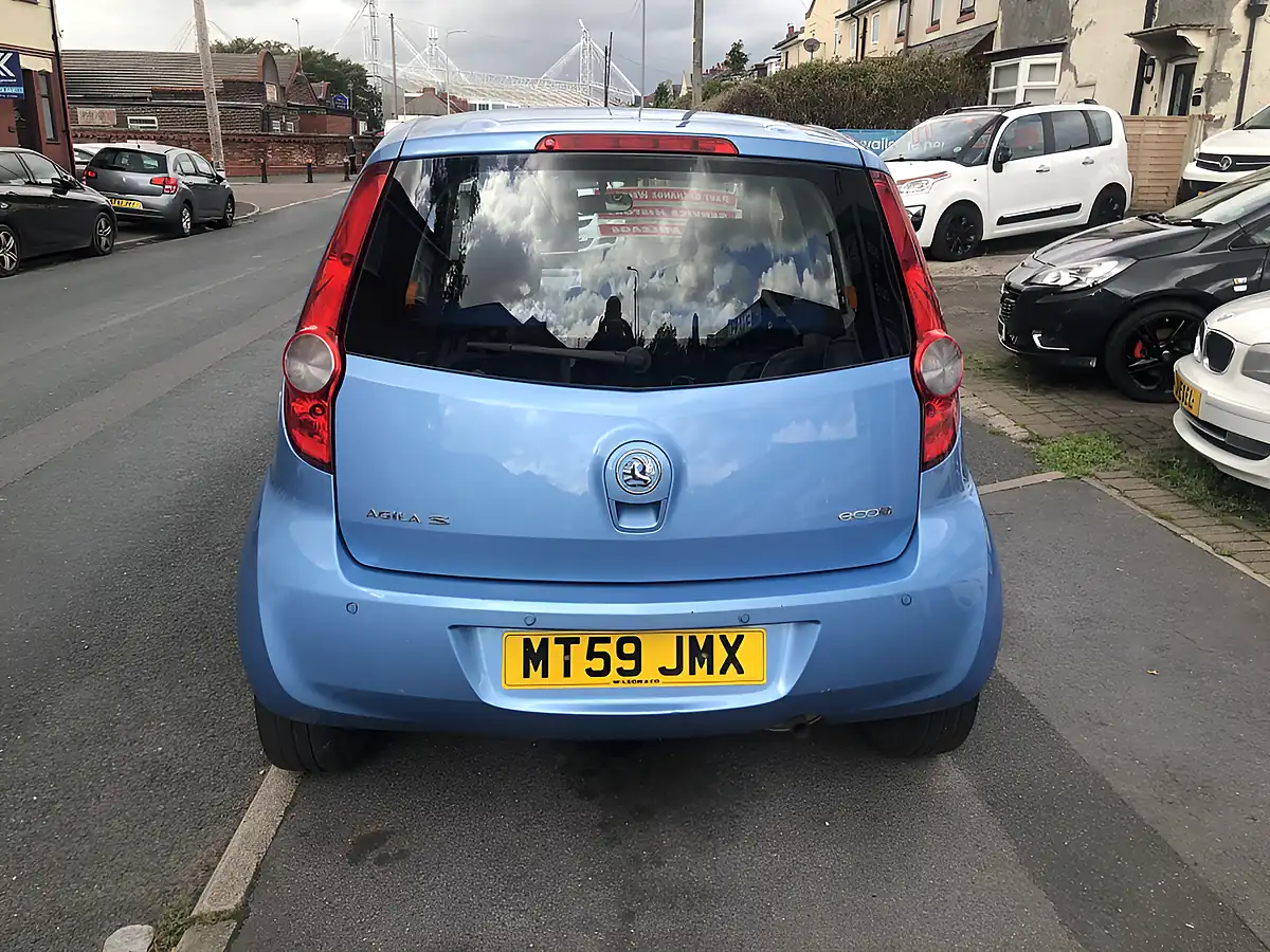 Used 2009 Vauxhall Agila Design Blue - Interior and Exterior details 7