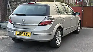 Used 2009 Vauxhall Astra Elite Silver - Interior and Exterior details 11