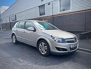 Used 2009 Vauxhall Astra Sxi Silver - Interior and Exterior details 5