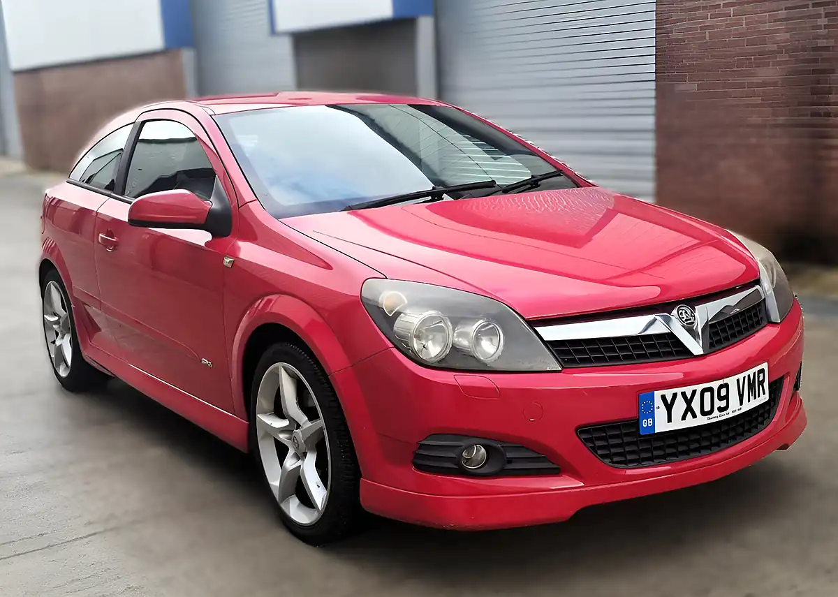 Used 2009 Vauxhall Astra Sxi Sport Red - Front View