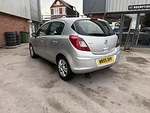 Used 2009 Vauxhall Corsa 5 Door Automatic Silver - Interior and Exterior details 2