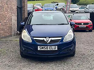 Used 2009 Vauxhall Corsa Breeze Blue - Interior and Exterior details 2