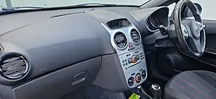 Used 2009 Vauxhall Corsa Sxi Black - Interior and Exterior details 12