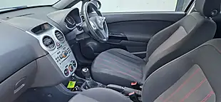 Used 2009 Vauxhall Corsa Sxi Black - Interior and Exterior details 13