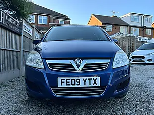 Used 2009 Vauxhall Zafira Exclusiv Blue - Interior and Exterior details 11