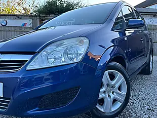 Used 2009 Vauxhall Zafira Exclusiv Blue - Interior and Exterior details 15