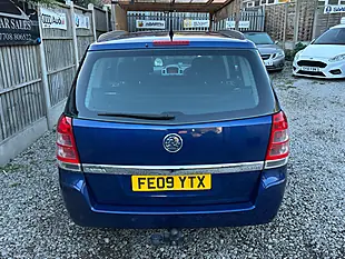 Used 2009 Vauxhall Zafira Exclusiv Blue - Interior and Exterior details 8