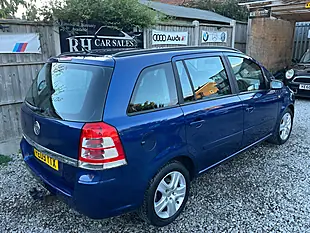 Used 2009 Vauxhall Zafira Exclusiv Blue - Interior and Exterior details 9