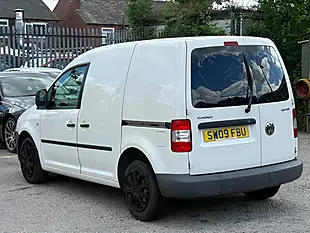 Used 2009 Volkswagen Caddy C20 White - Interior and Exterior details 10