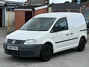 Used 2009 Volkswagen Caddy C20 White - Interior and Exterior details 5