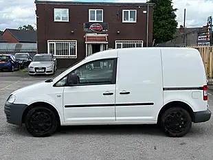 Used 2009 Volkswagen Caddy C20 White - Interior and Exterior details 6