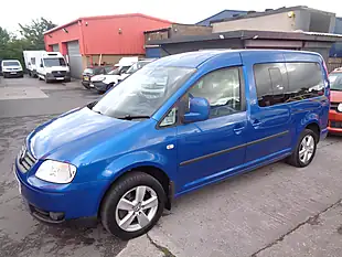 Used 2009 Volkswagen Caddy Maxi Life Maxi Life Blue - Interior and Exterior details 4
