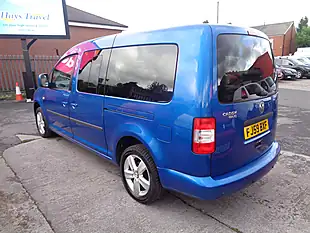 Used 2009 Volkswagen Caddy Maxi Life Maxi Life Blue - Interior and Exterior details 7
