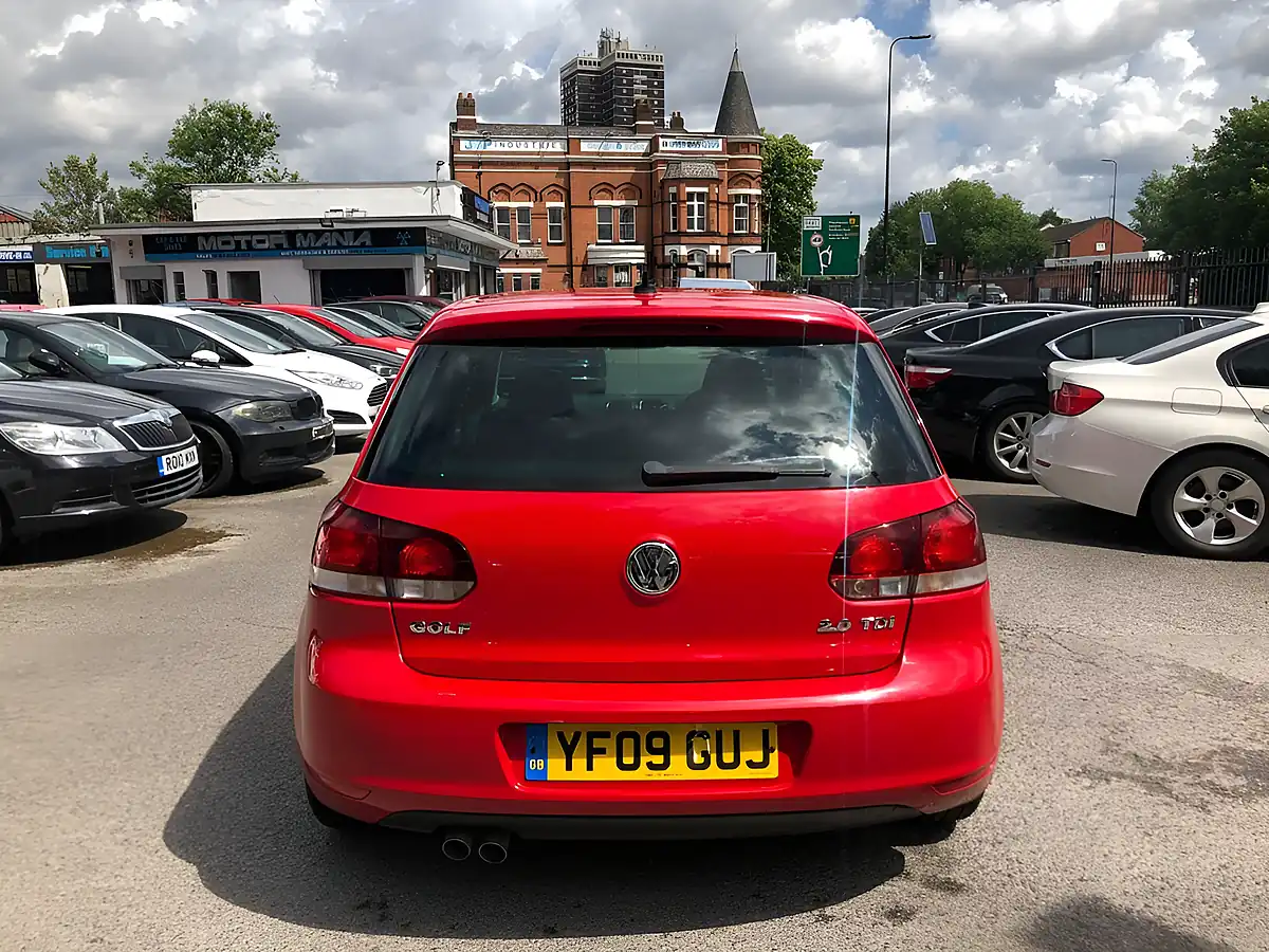Used 2009 Volkswagen Golf GT Red - Interior and Exterior details 4