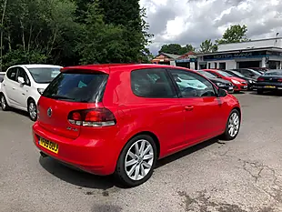 Used 2009 Volkswagen Golf GT Red - Interior and Exterior details 5