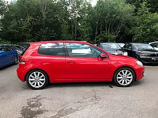 Used 2009 Volkswagen Golf GT Red - Interior and Exterior details 6
