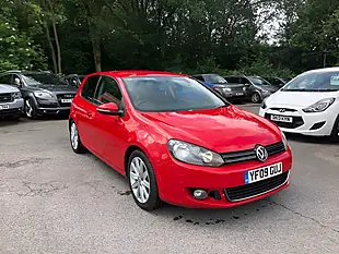 Used 2009 Volkswagen Golf GT Red - Interior and Exterior details 7