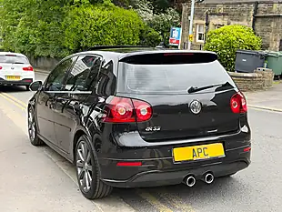 Used 2009 Volkswagen Golf R32 Black - Interior and Exterior details 4