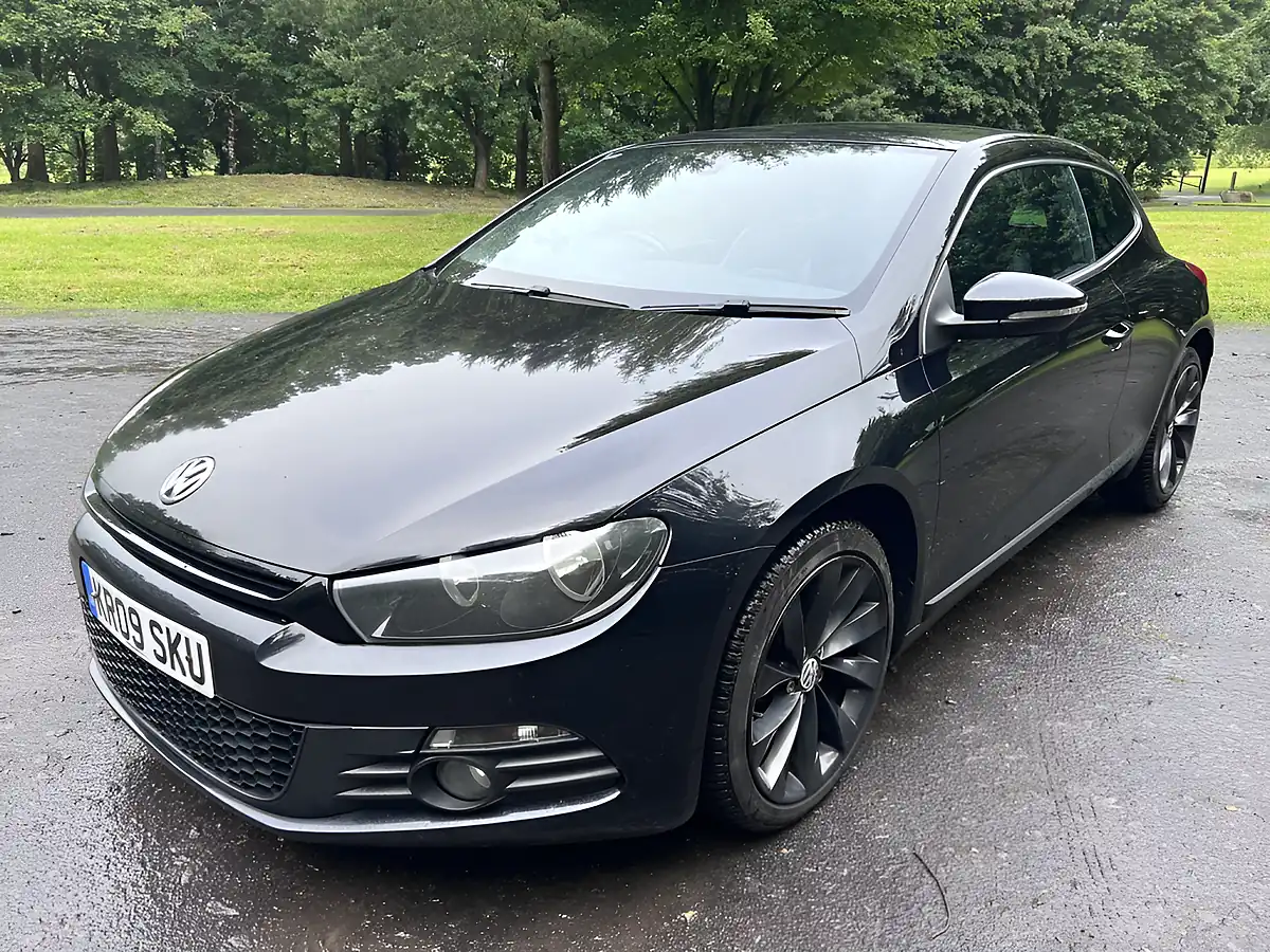 Used 2009 Volkswagen Scirocco GT Black - Front View
