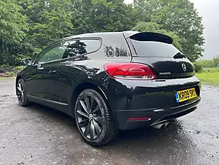 Used 2009 Volkswagen Scirocco GT Black - Interior and Exterior details 12