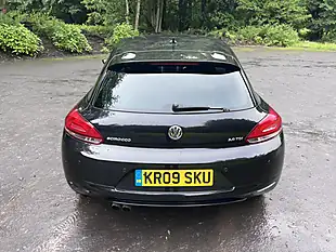 Used 2009 Volkswagen Scirocco GT Black - Interior and Exterior details 5