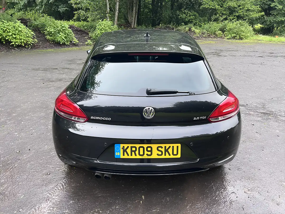 Used 2009 Volkswagen Scirocco GT Black - Interior and Exterior details 5