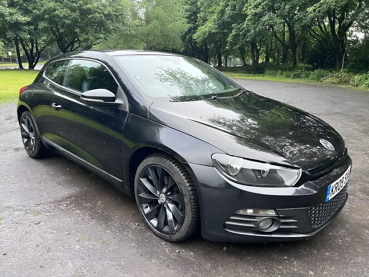 Used 2009 Volkswagen Scirocco GT Black - Interior and Exterior details 8
