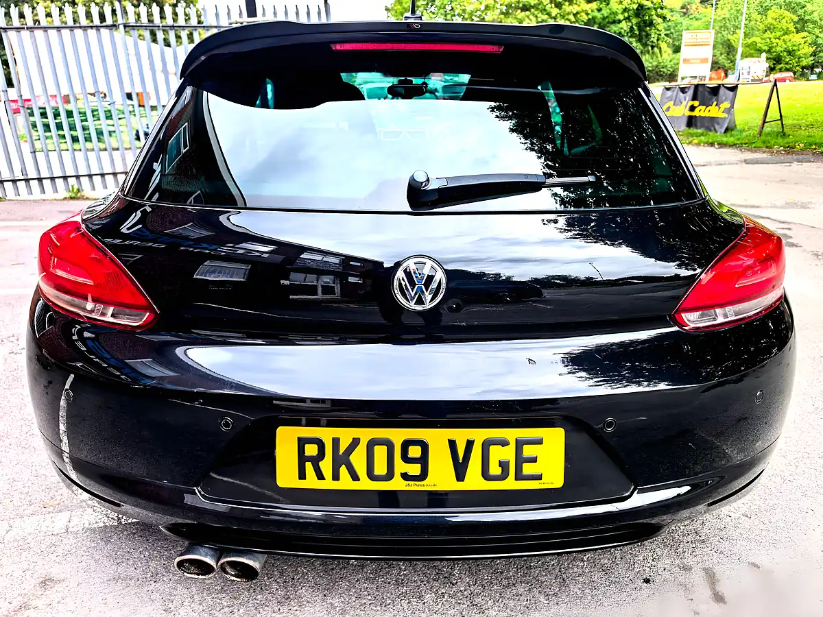 Used 2009 Volkswagen Scirocco GT Black - Interior and Exterior details 8