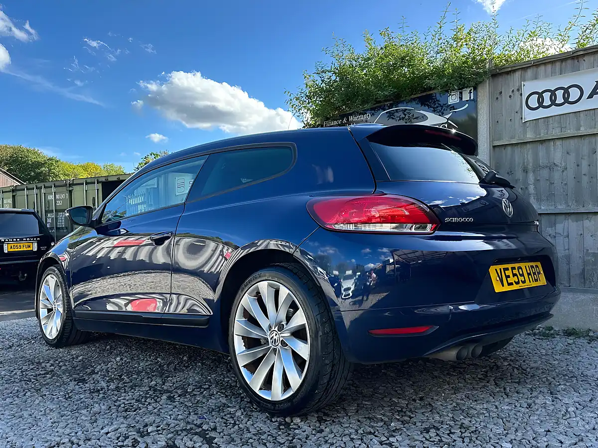 Used 2009 Volkswagen Scirocco GT Blue - Interior and Exterior details 12