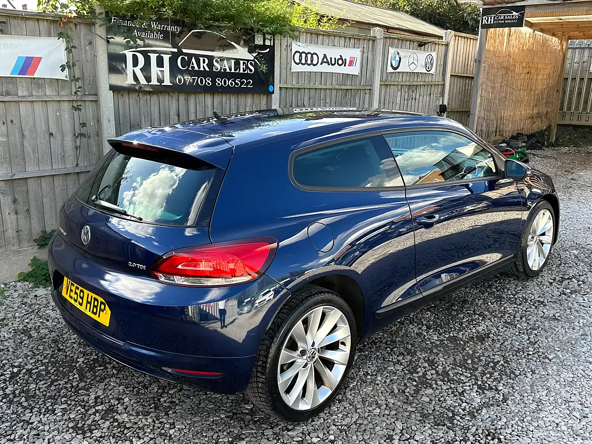 Used 2009 Volkswagen Scirocco GT Blue - Interior and Exterior details 9