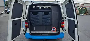 Used 2009 Volkswagen Transporter Campervan White - Interior and Exterior details 9
