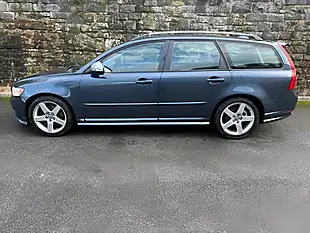 Used 2009 Volvo V50 R-Design Barents Blue - Interior and Exterior details 5