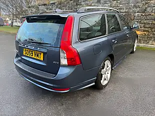 Used 2009 Volvo V50 R-Design Barents Blue - Interior and Exterior details 6