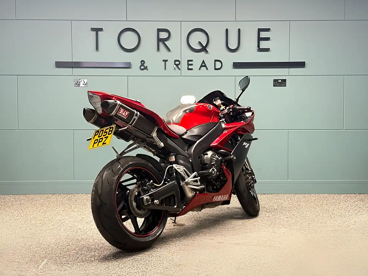 Used 2009 Yamaha R1 Yzf R1 4C8 Red - Interior and Exterior details 4